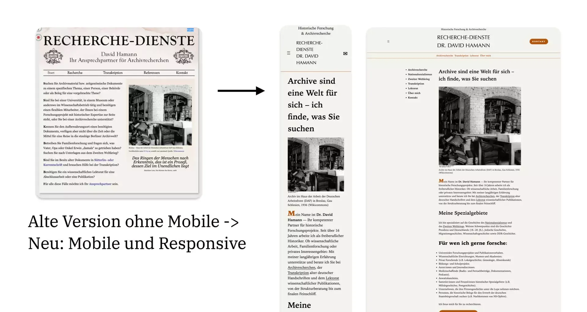 responsives WordPress-Template